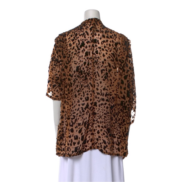 Beach Riot Coverup with Leopard Print and Velvet - Picture 3 of 13